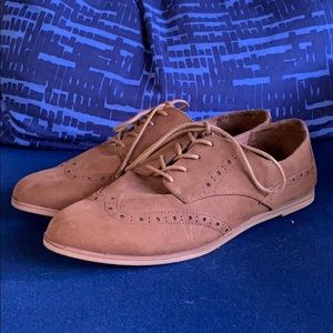 Mossimo Faux Suede Loafers, Size 9.5